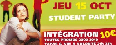 Student party Integration 2009 – 2010