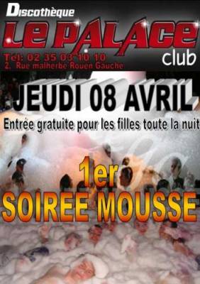 1re soirée mousse