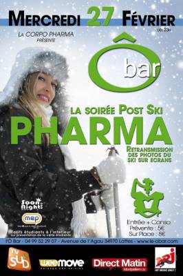 Soirée POST Ski Pharma !