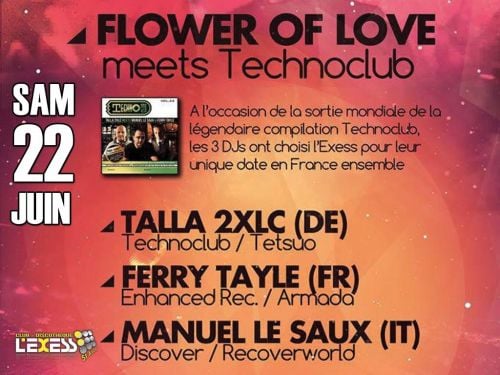 Flower Of Love Meets Technoclub