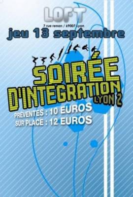 Soirée d’Integration Lyon 2