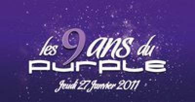 Les 9 ans du Purple