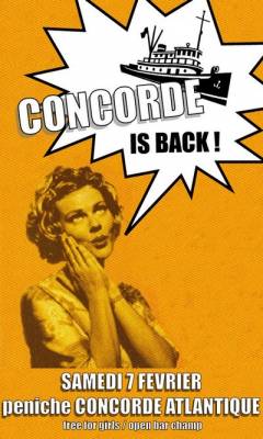 CONCORDE IS BACK !