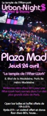 After-Work @ Plaza Madeleine