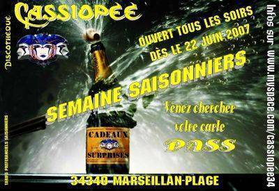 SEMAINE SAISONNIERS