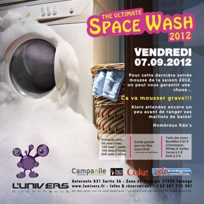 THE ULTIMATE SPACE WASH 2012!