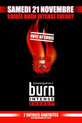 Burn Intense Energy & DJ Chris Lobe