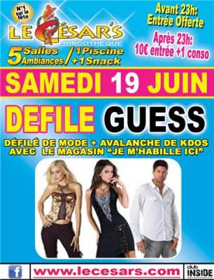 Défilé GUESS