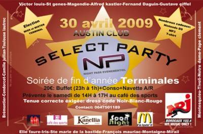 SELECT PARTY 2009 – Part. 1