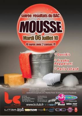 Soirée Mousse // SPECIAL RESULTATS D’EXAMS