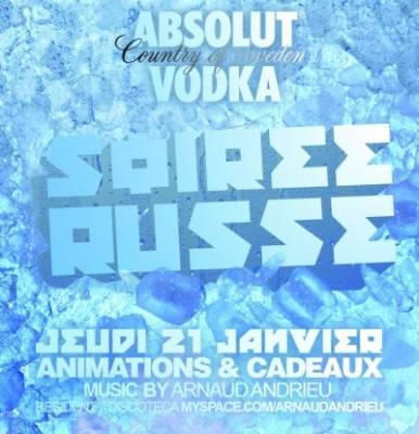 RUSSE with ABSOLUT VODKA