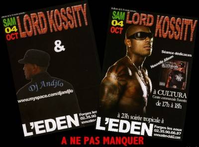 Lord Kossity à l’Eden …