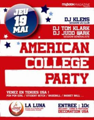 AMERICAN COLLEGE PARTY