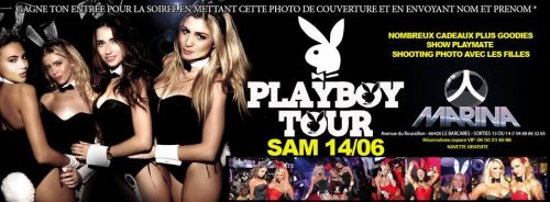 PLAYBOY OFFICIAL TOUR @ Marina