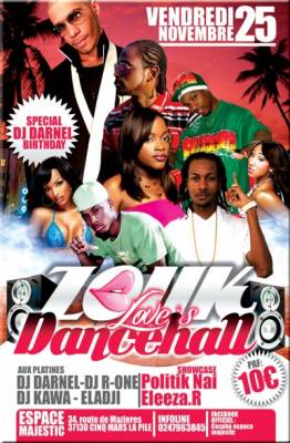 Zouk love’s dancehall