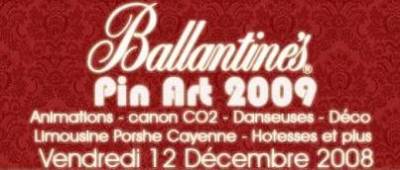 Ballantine’s Pin Art 2009