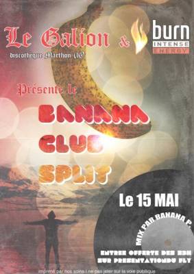 Banana Club Split mixxé par Banana P