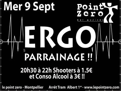 Soirée ERGO parrainage