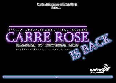 carre rose is back