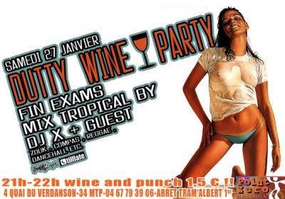 DUTTY WINE PARTY