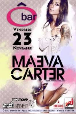 Maeva Carter aux Platines du O bar