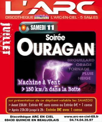 Soirée Ouragan