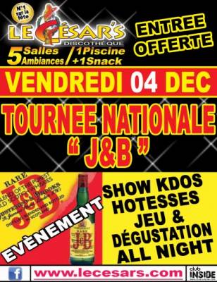 tournée nationale J&B