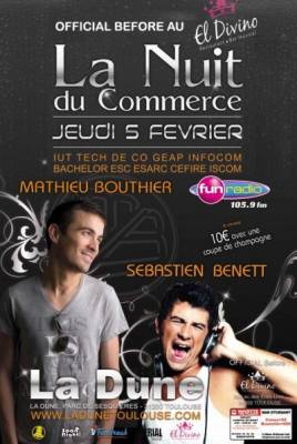 Official before Nuit du Commerce