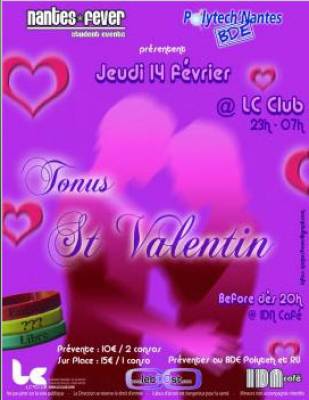 Soirée St valentin