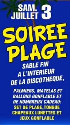 Soirée PLAGE