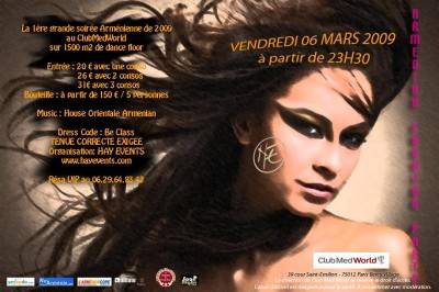 ARMENIAN FASHION PARTY IN PARIS