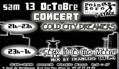 Concert Cold city dreamer