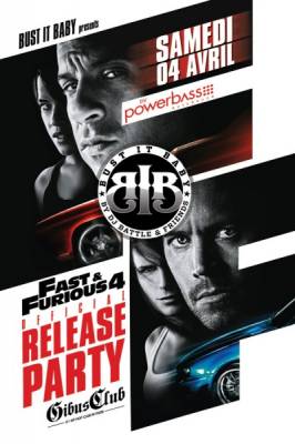 bust it baby: fast and furious movie released party