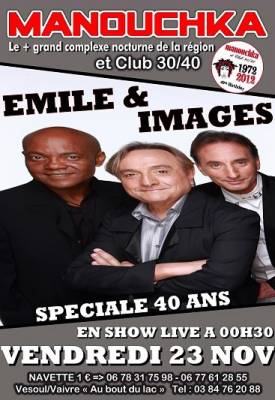 Emile et Images en show live !