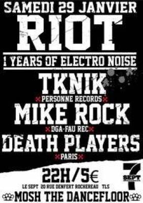 Riot! #6 : 1 Years of Electro Noise