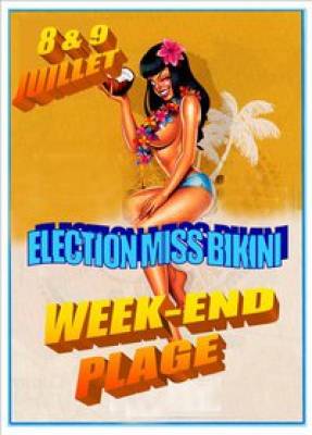 soirée PLAGE & ELECTION MISS BIKINI