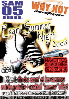 Exam’ Summer Night 2008