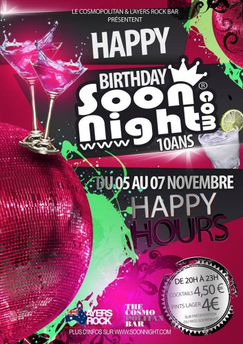 Happy Birthday SoonNight ! 10 ans