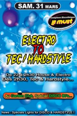 electro , tech hardstyle