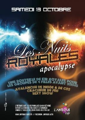 LES NUITS ROYALES   » Edition APOCALYPSE «  »