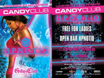 CANDY CLUB special HPNOTIQ Party