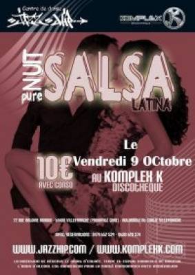 Nuit pure salsa latina