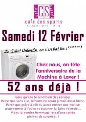 L’anniversaire de la Machine à Laver, 52 ans déjà!!!