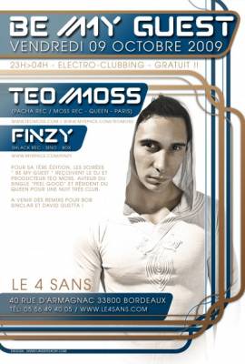 Teo Moss – BE MY GUEST !