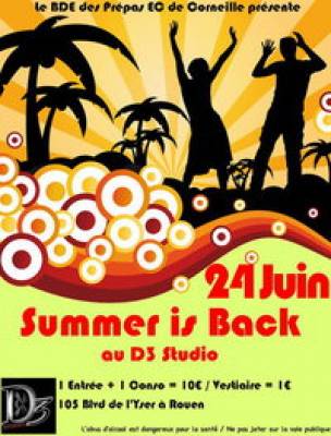 Soirée « Summer is Back »