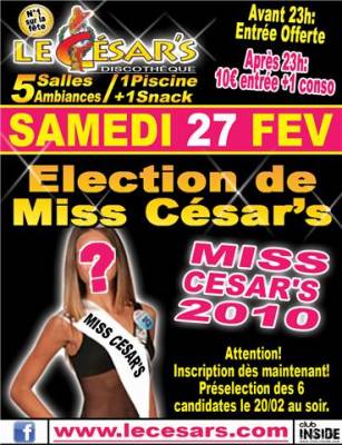 Election de Miss César’s