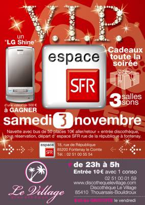 Soirée SFR