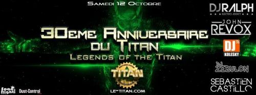 30ème ANNIVERSAIRE DU TITAN ★  ★ LEGENDS OF TITAN