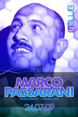 Italian night : Marco Passarani guest star