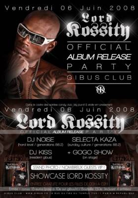 LORD KOSSITY ALBUM RELEASE PARTY